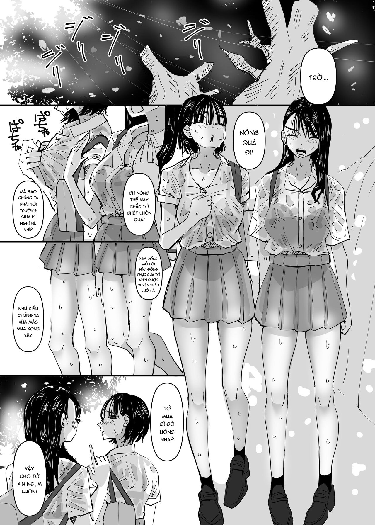 HentaiVN.net - Ảnh 3 - JK Couple Ga Asedaku De Ecchi Suru Dake - Chap 1