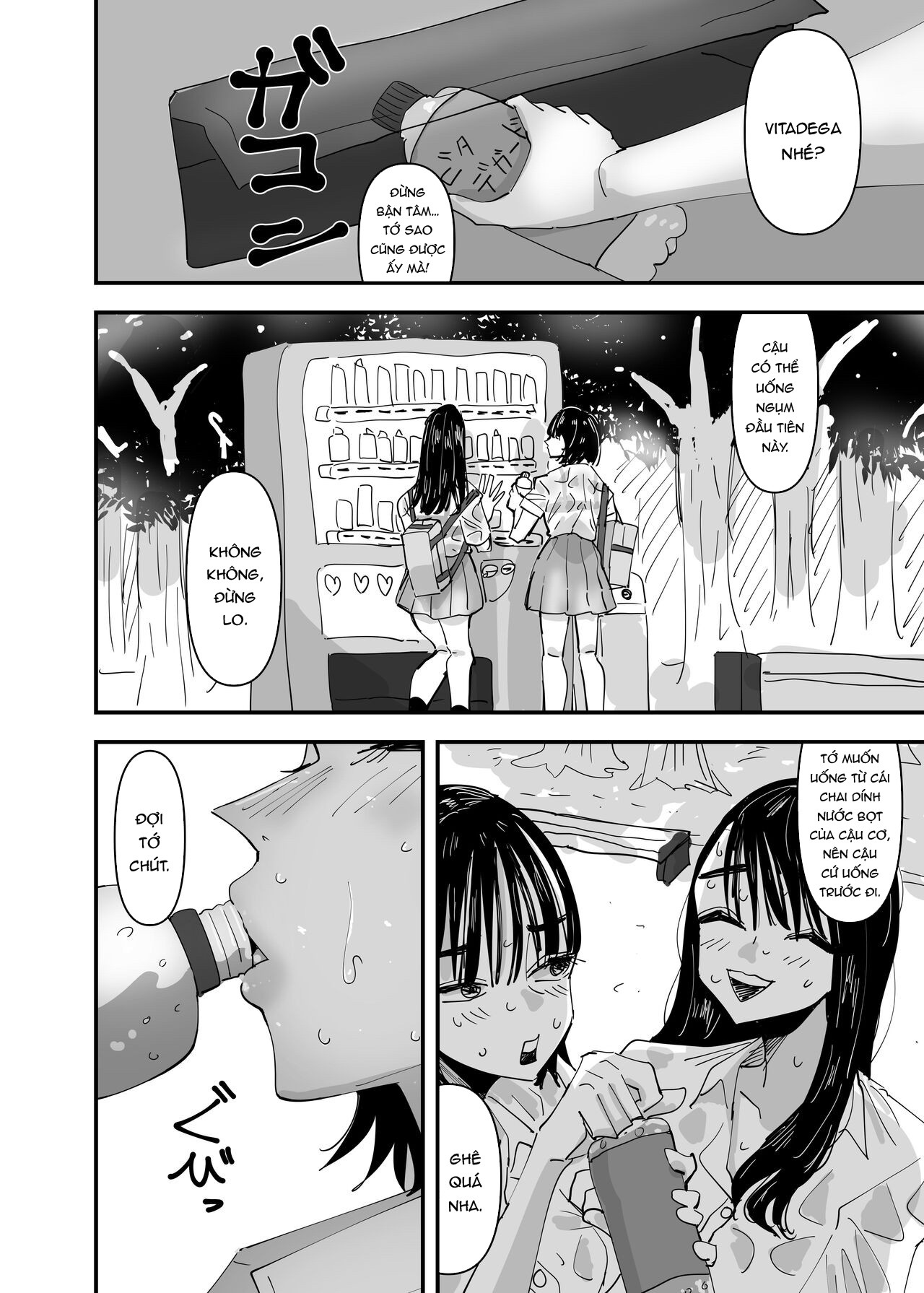 HentaiVN.net - Ảnh 4 - JK Couple Ga Asedaku De Ecchi Suru Dake - Chap 1