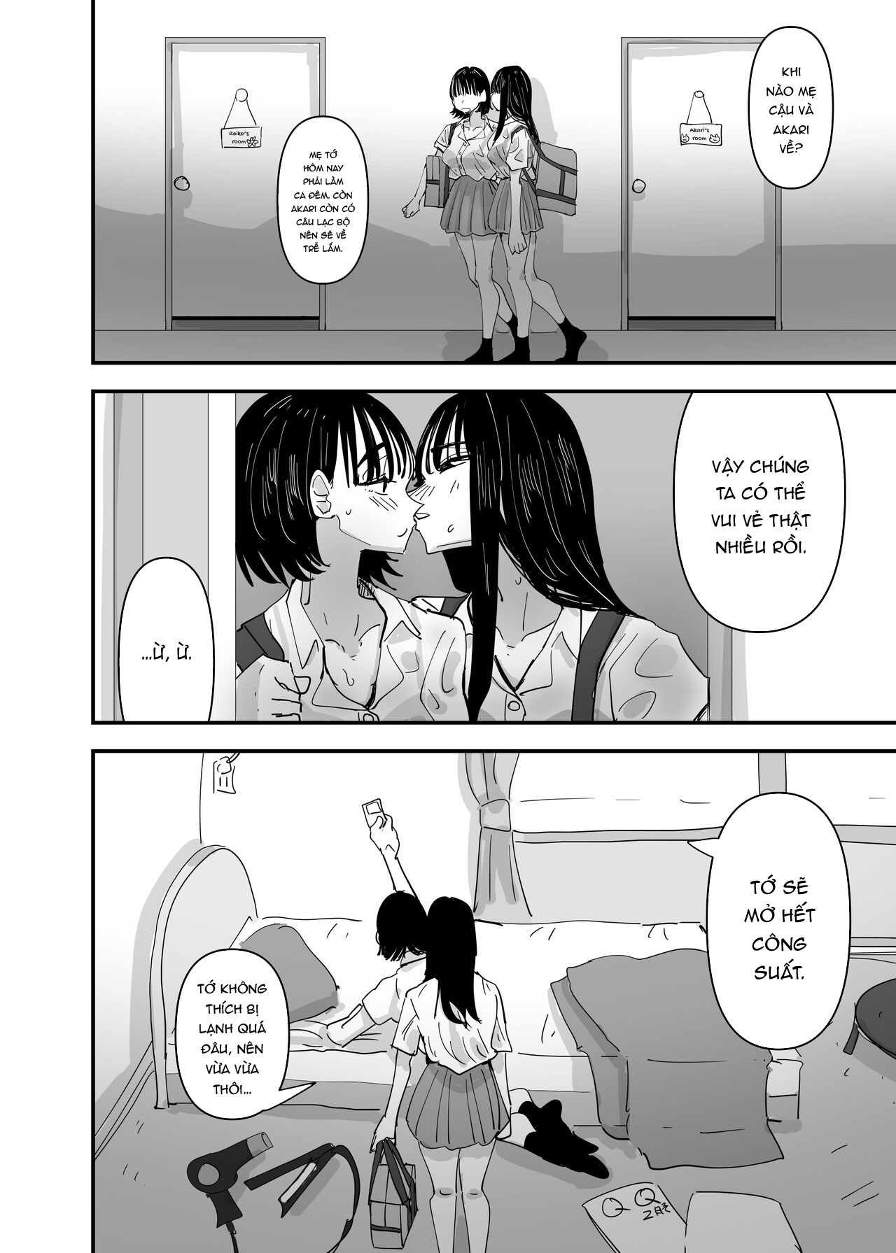 HentaiVN.net - Ảnh 8 - JK Couple Ga Asedaku De Ecchi Suru Dake - Chap 1