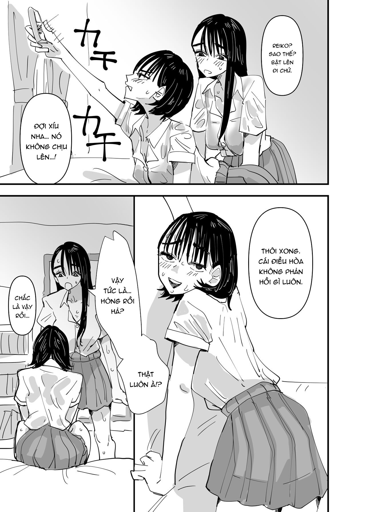 HentaiVN.net - Ảnh 9 - JK Couple Ga Asedaku De Ecchi Suru Dake - Chap 1