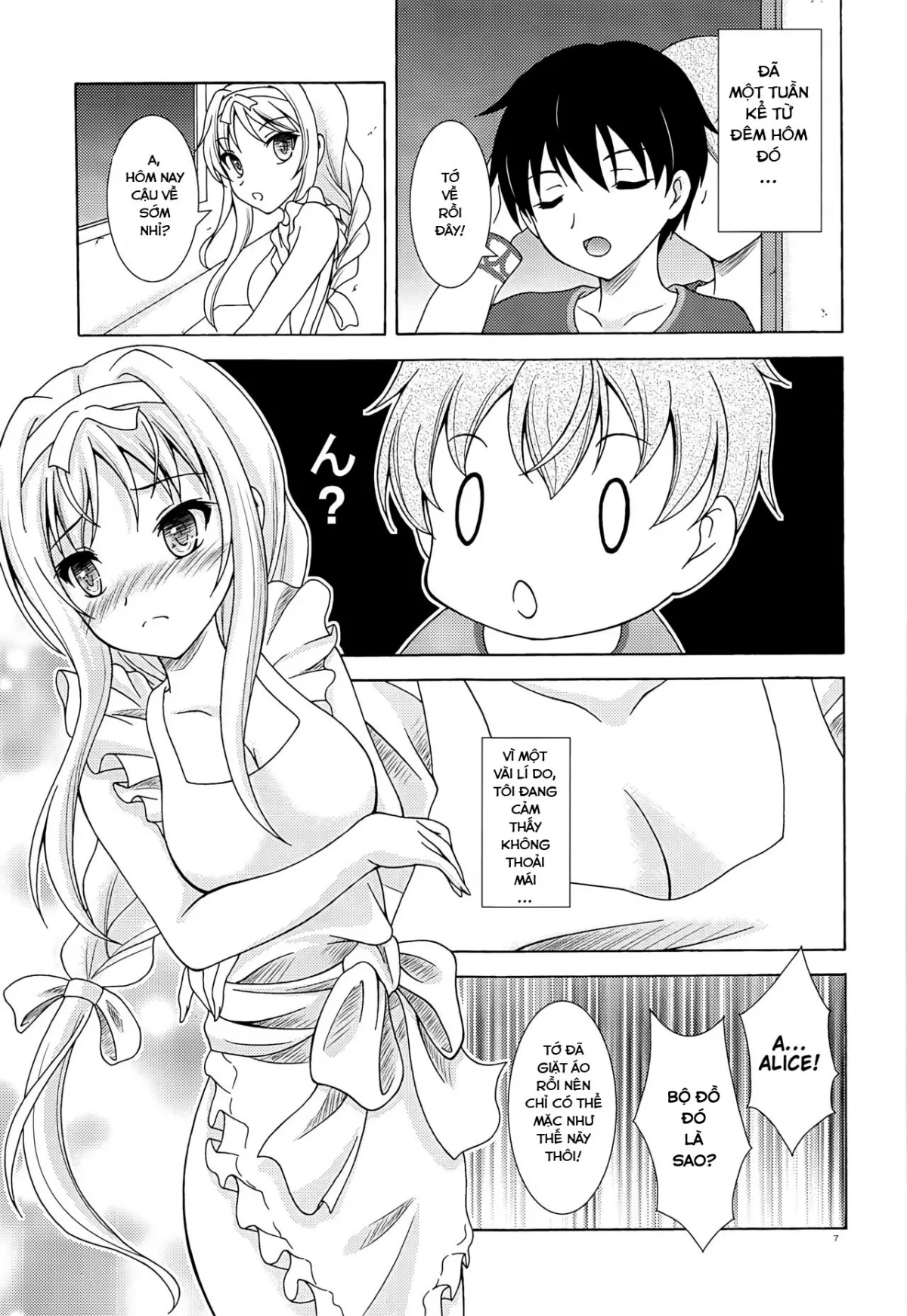HentaiVN.net - Ảnh 6 - Yume no Nuki no Alice (Sword Art Online) [Yume No Kuni No Alice ~The Another World~] - Chap 1