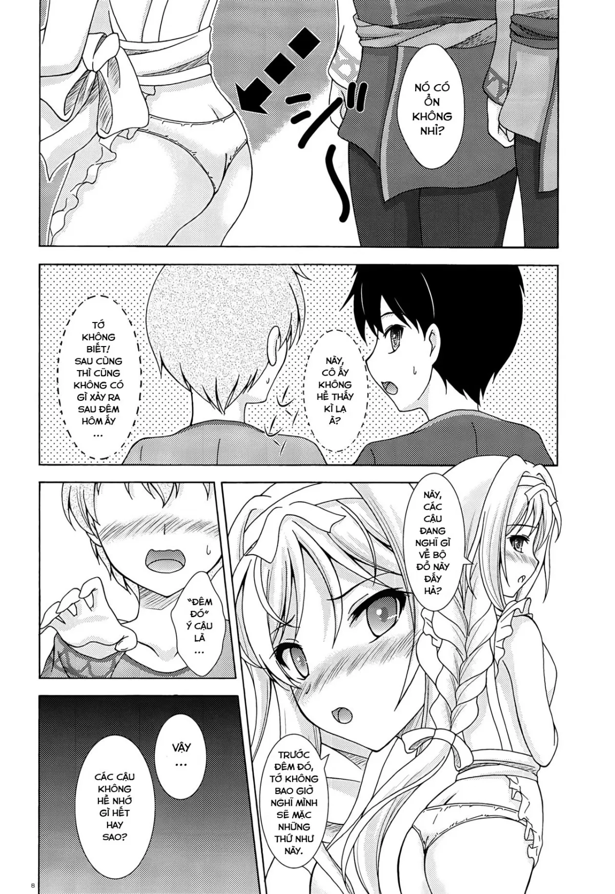 HentaiVN.net - Ảnh 7 - Yume no Nuki no Alice (Sword Art Online) [Yume No Kuni No Alice ~The Another World~] - Chap 1