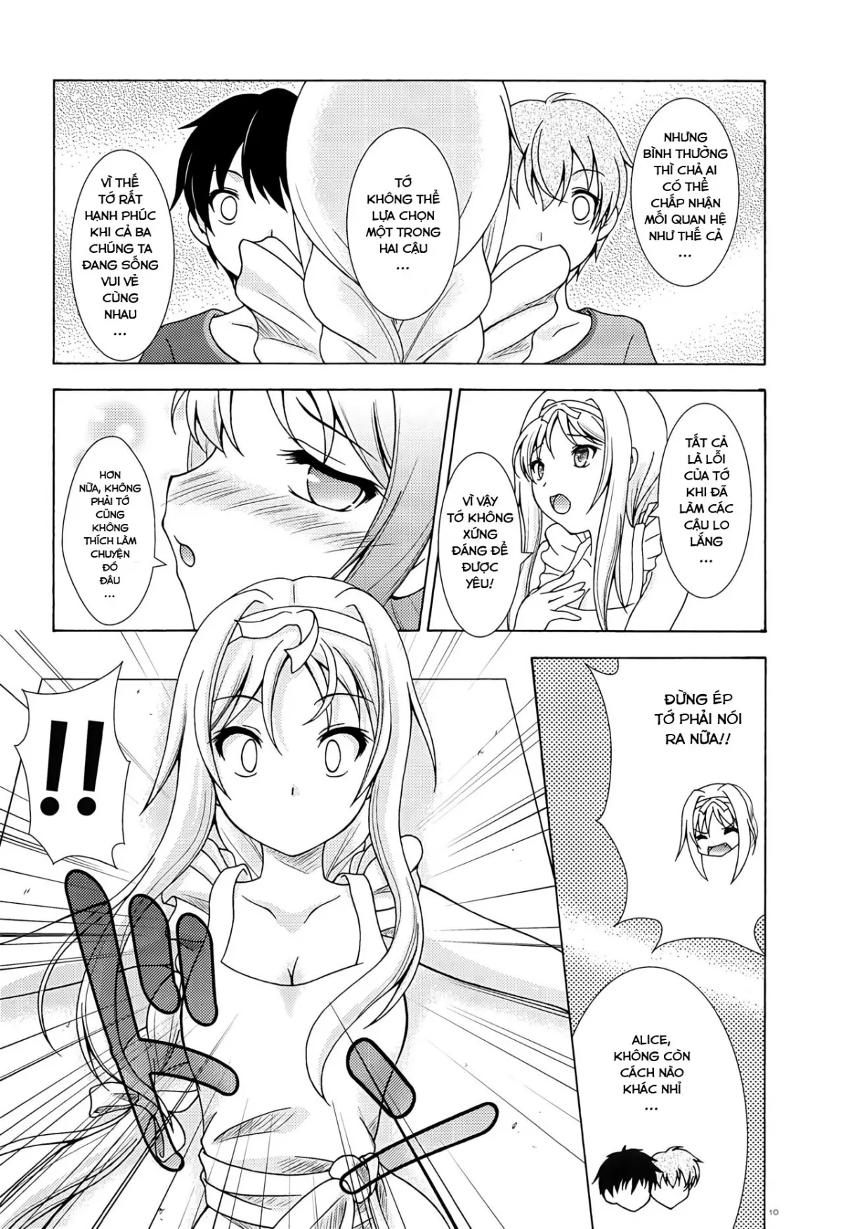 HentaiVN.net - Ảnh 9 - Yume no Nuki no Alice (Sword Art Online) [Yume No Kuni No Alice ~The Another World~] - Chap 1