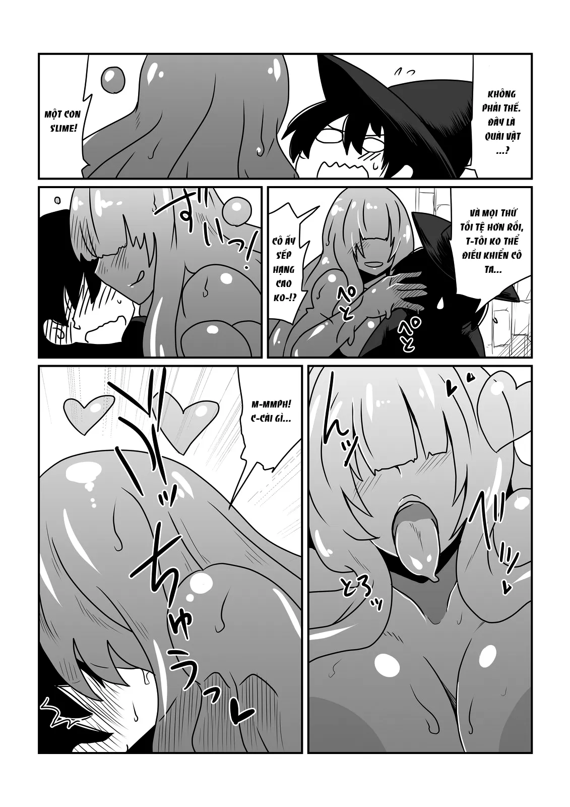 HentaiVN.net - Ảnh 5 - Nàng slime và đệ tử của phù thủy [Slime-San To Majo No Deshi | Slime And The Witch's Disciple] - Chap 1