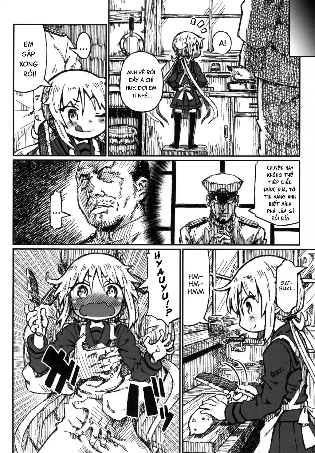 HentaiVN.net - Ảnh 12 - Satsuki no Meikyuu [The Enigma of Satsuki (Kantai Collection -KanColle-)] - Chap 1