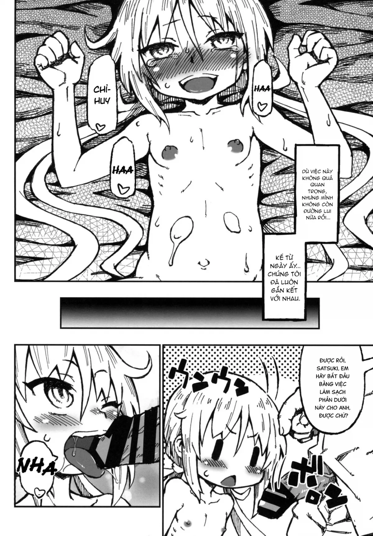 HentaiVN.net - Ảnh 16 - Satsuki no Meikyuu [The Enigma of Satsuki (Kantai Collection -KanColle-)] - Chap 1