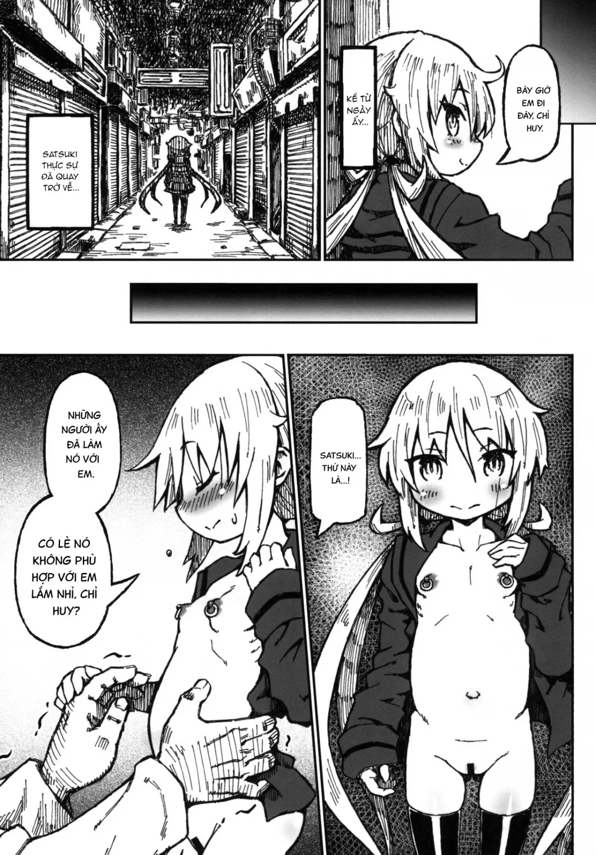 HentaiVN.net - Ảnh 19 - Satsuki no Meikyuu [The Enigma of Satsuki (Kantai Collection -KanColle-)] - Chap 1