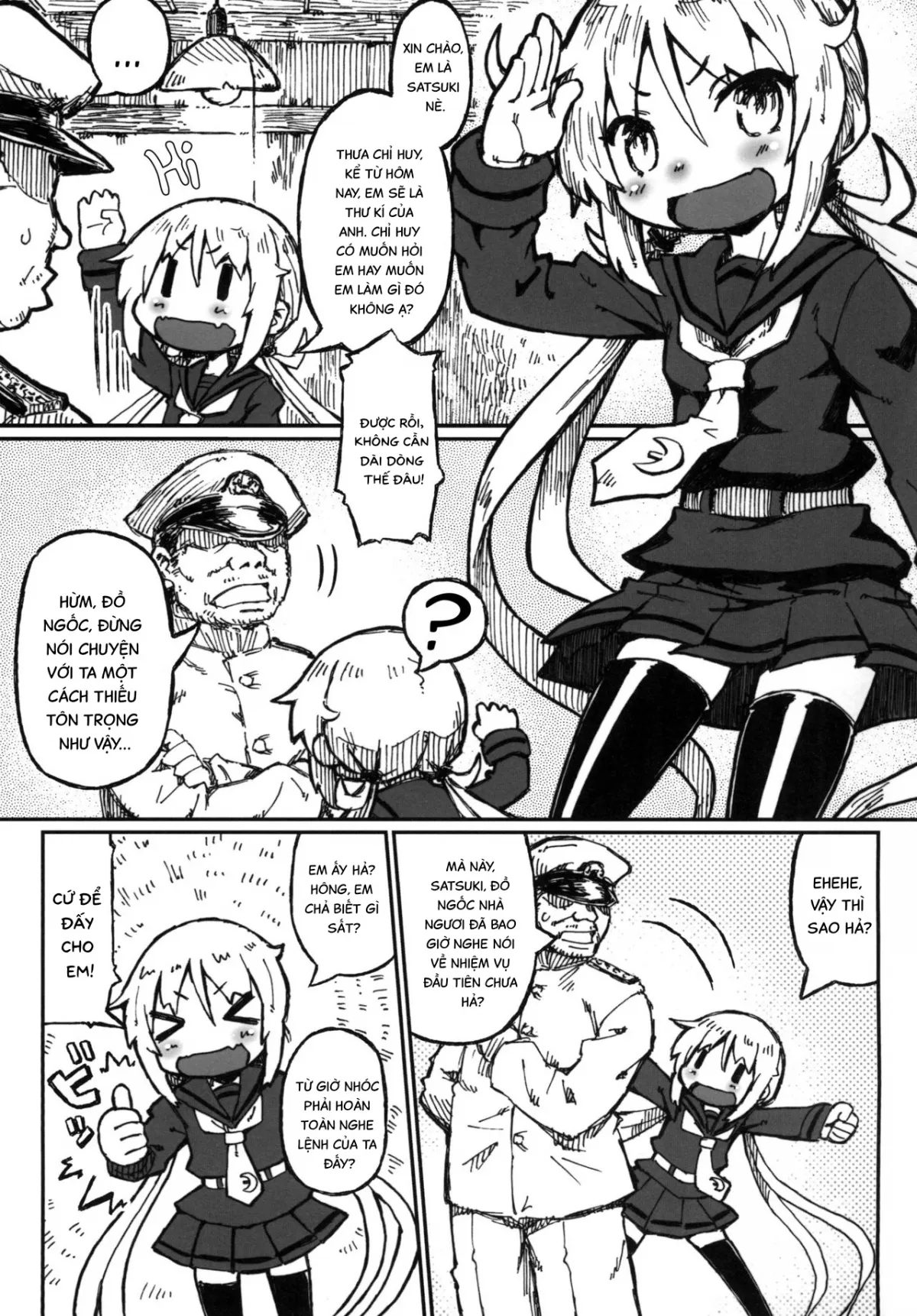 HentaiVN.net - Ảnh 5 - Satsuki no Meikyuu [The Enigma of Satsuki (Kantai Collection -KanColle-)] - Chap 1