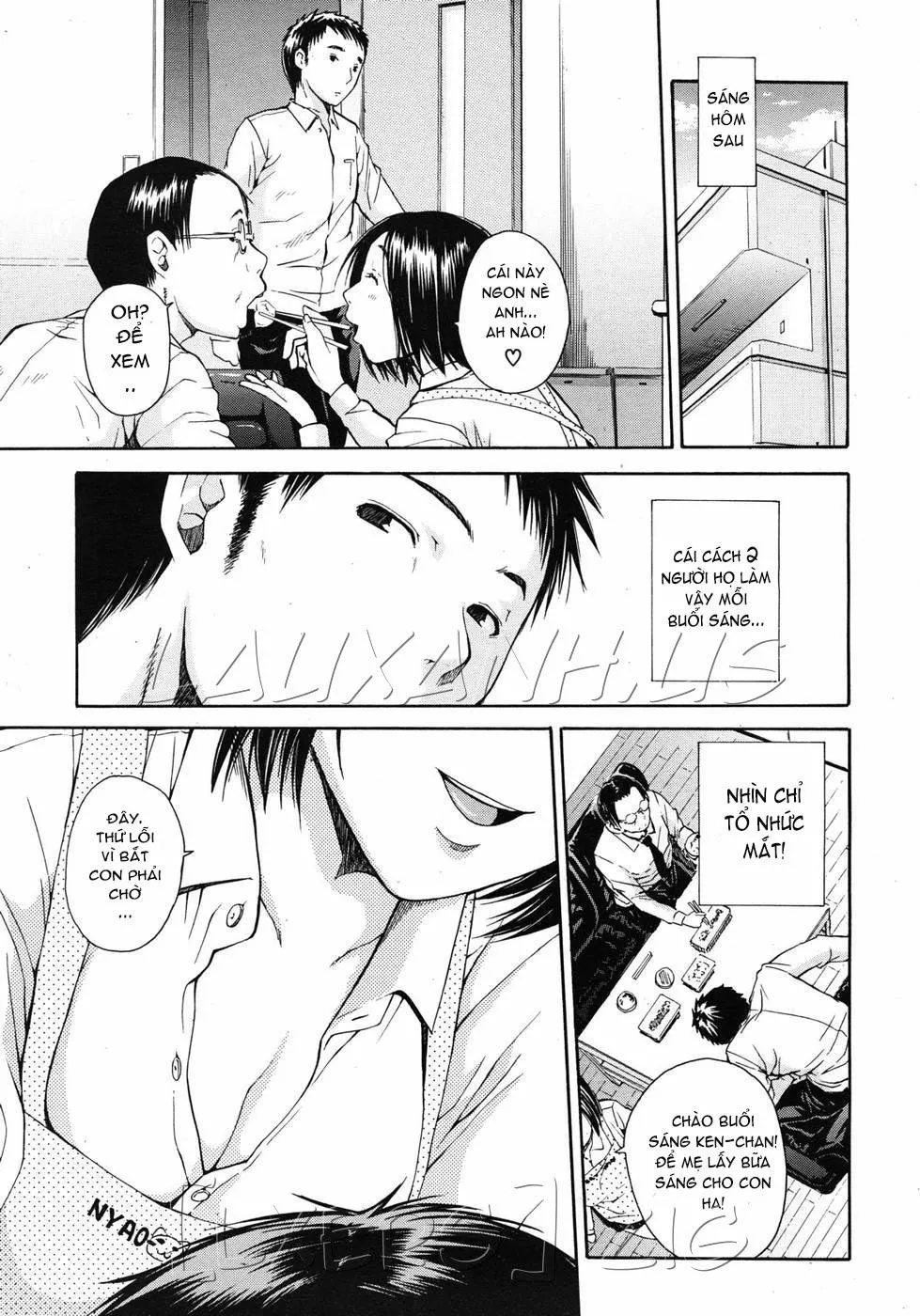 HentaiVN.net - Ảnh 5 - Haha Ha Toshishita No - Chap 1