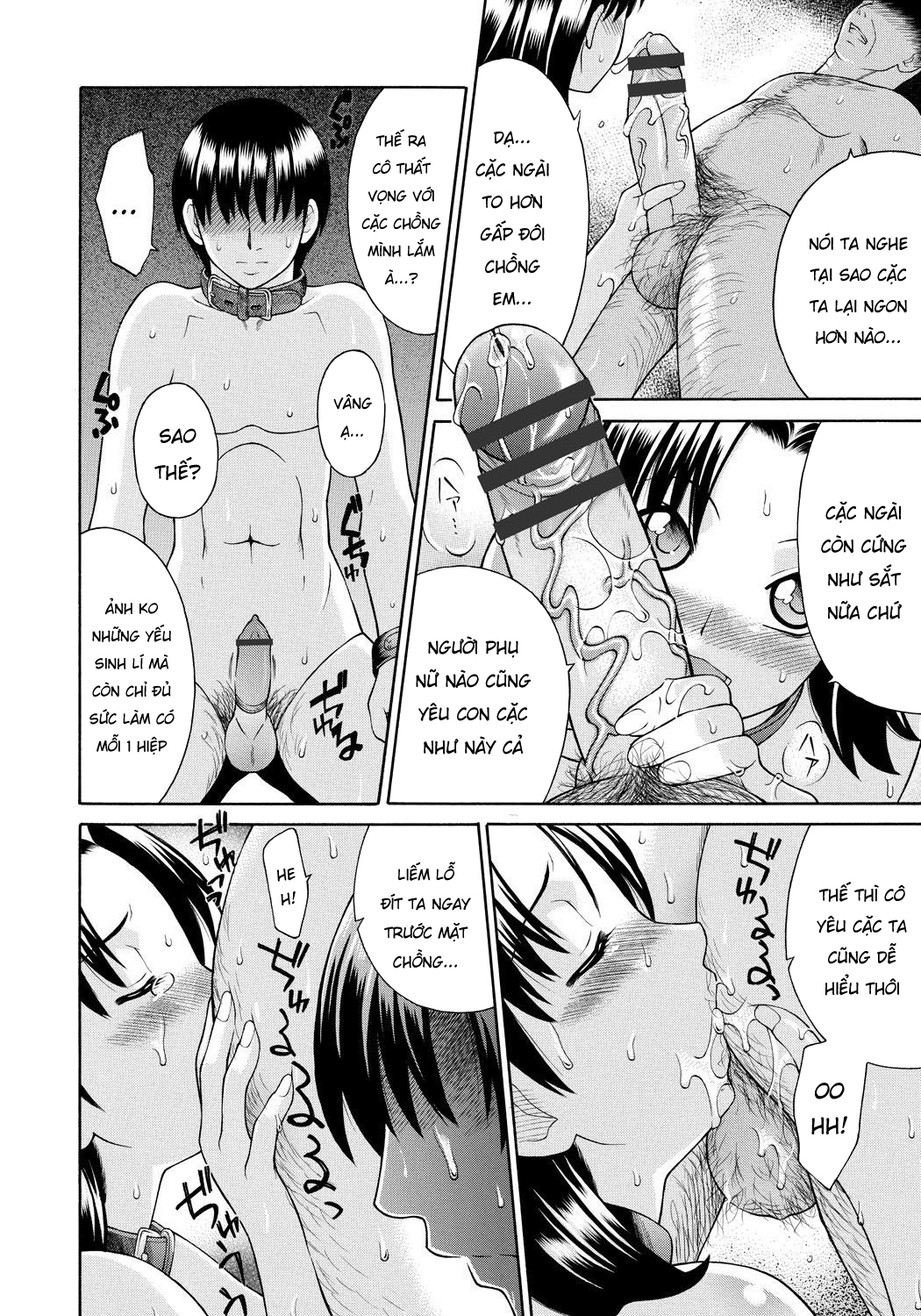 HentaiVN.net - Ảnh 6 - Tôi đã bị địt ngay trước mặt chồng mình [Otto no Mae de Kyokon Sounyuu; Getting Penetrated in Front of my Husband] - Chap 1