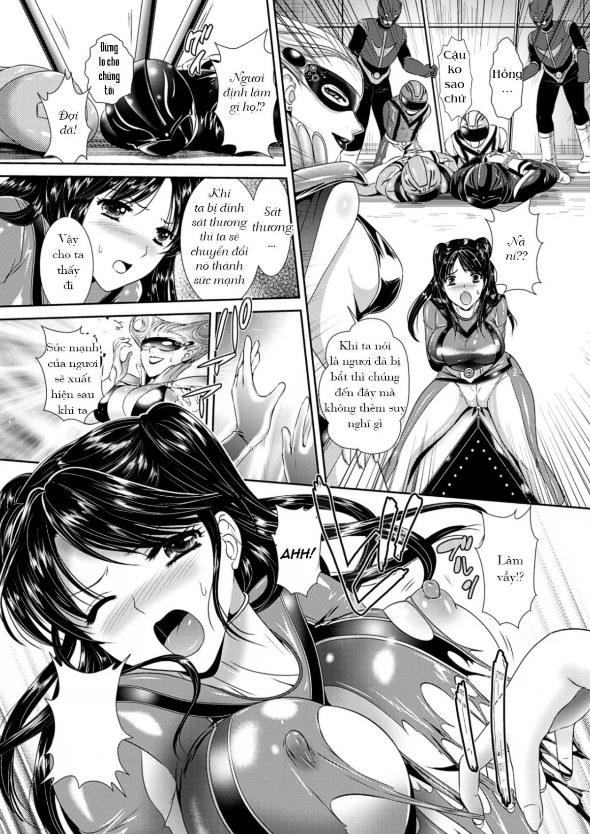 HentaiVN.net - Ảnh 10 - Myouou Sentai Jutsuranger [明王戦隊ジュツレンジャー] - Chap 1
