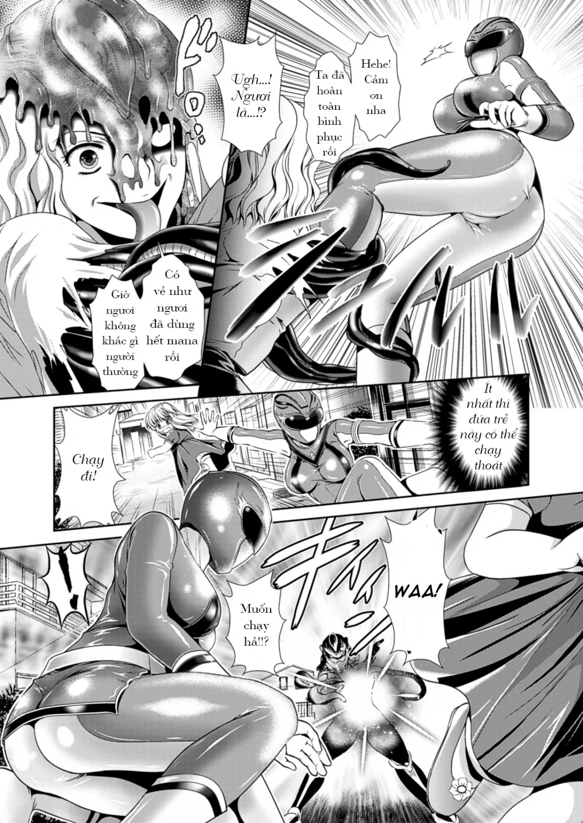 HentaiVN.net - Ảnh 4 - Myouou Sentai Jutsuranger [明王戦隊ジュツレンジャー] - Chap 1