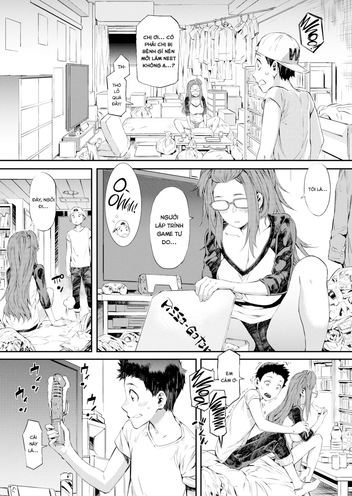 HentaiVN.net - Ảnh 5 - Unrefined Lady - Chap 1