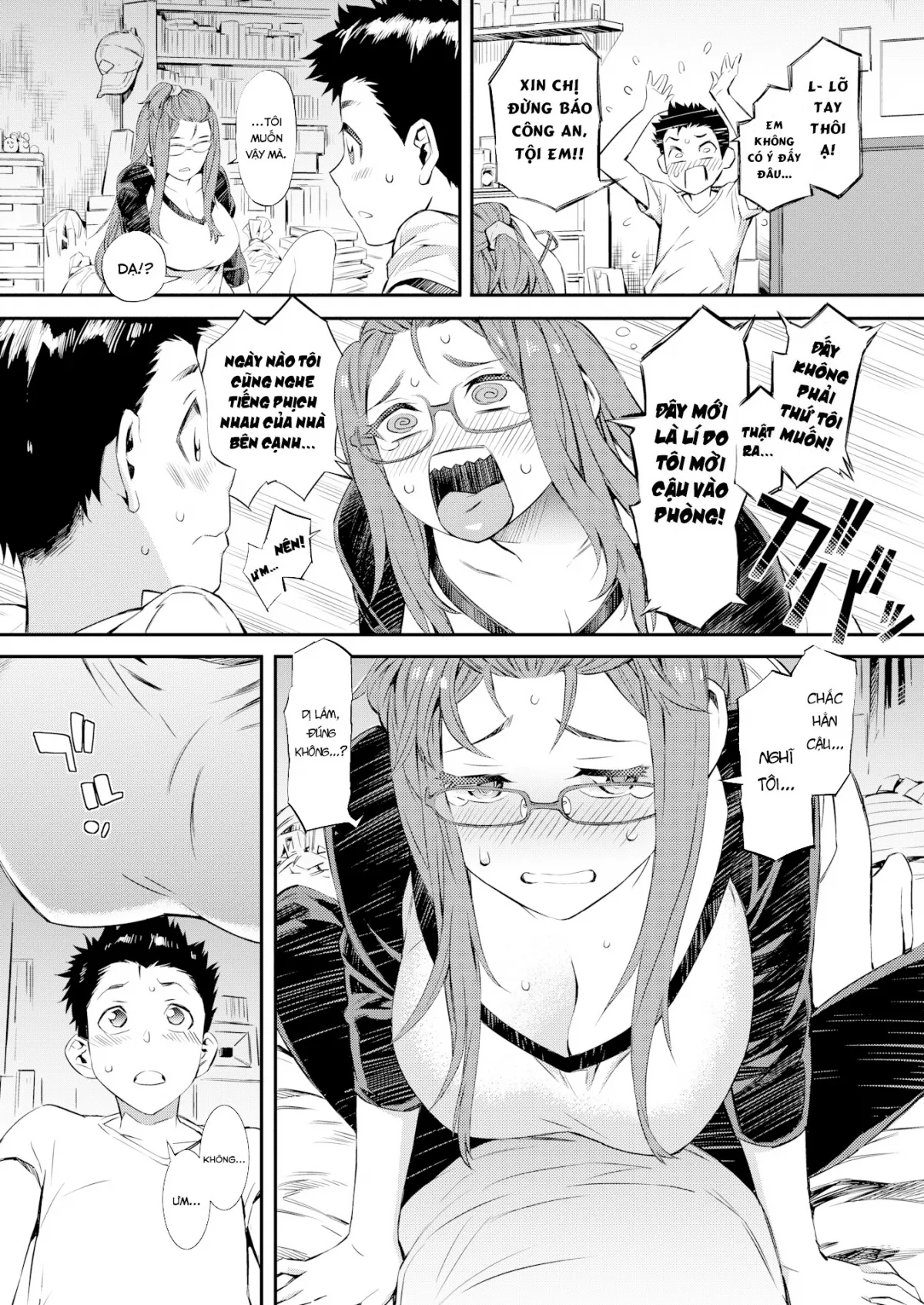 HentaiVN.net - Ảnh 7 - Unrefined Lady - Chap 1