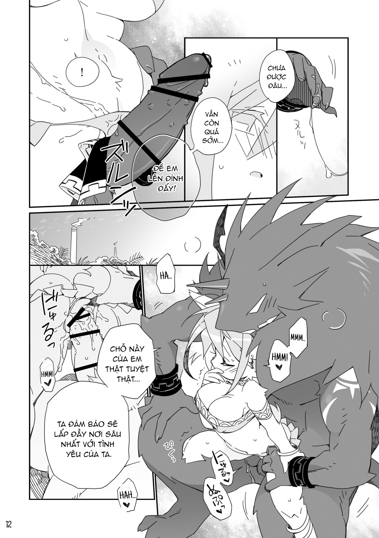 HentaiVN.net - Ảnh 12 - Sự Hiến Tế Của Đóa Hoa - Chap 1