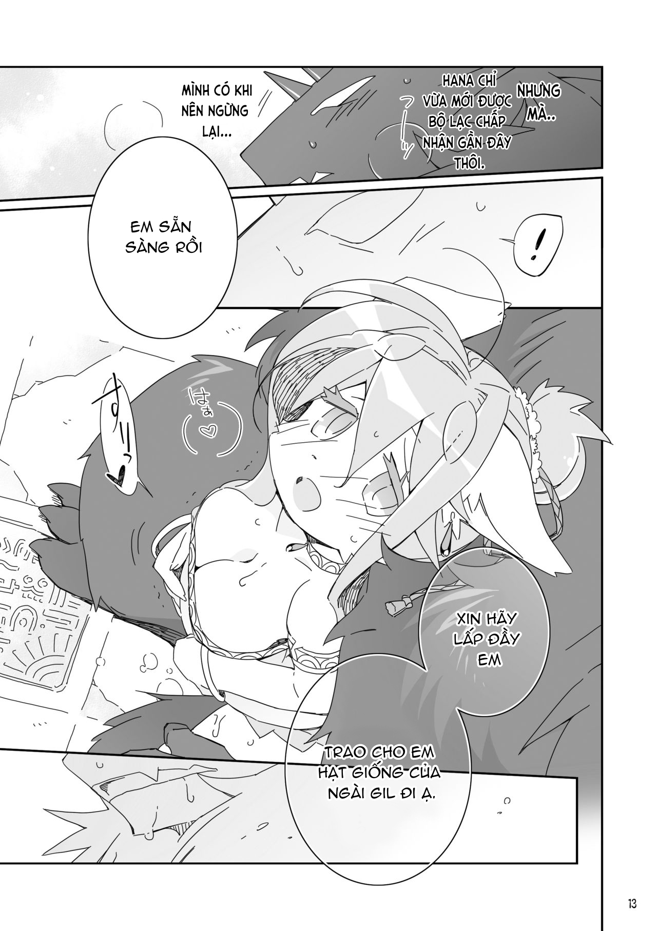HentaiVN.net - Ảnh 13 - Sự Hiến Tế Của Đóa Hoa - Chap 1