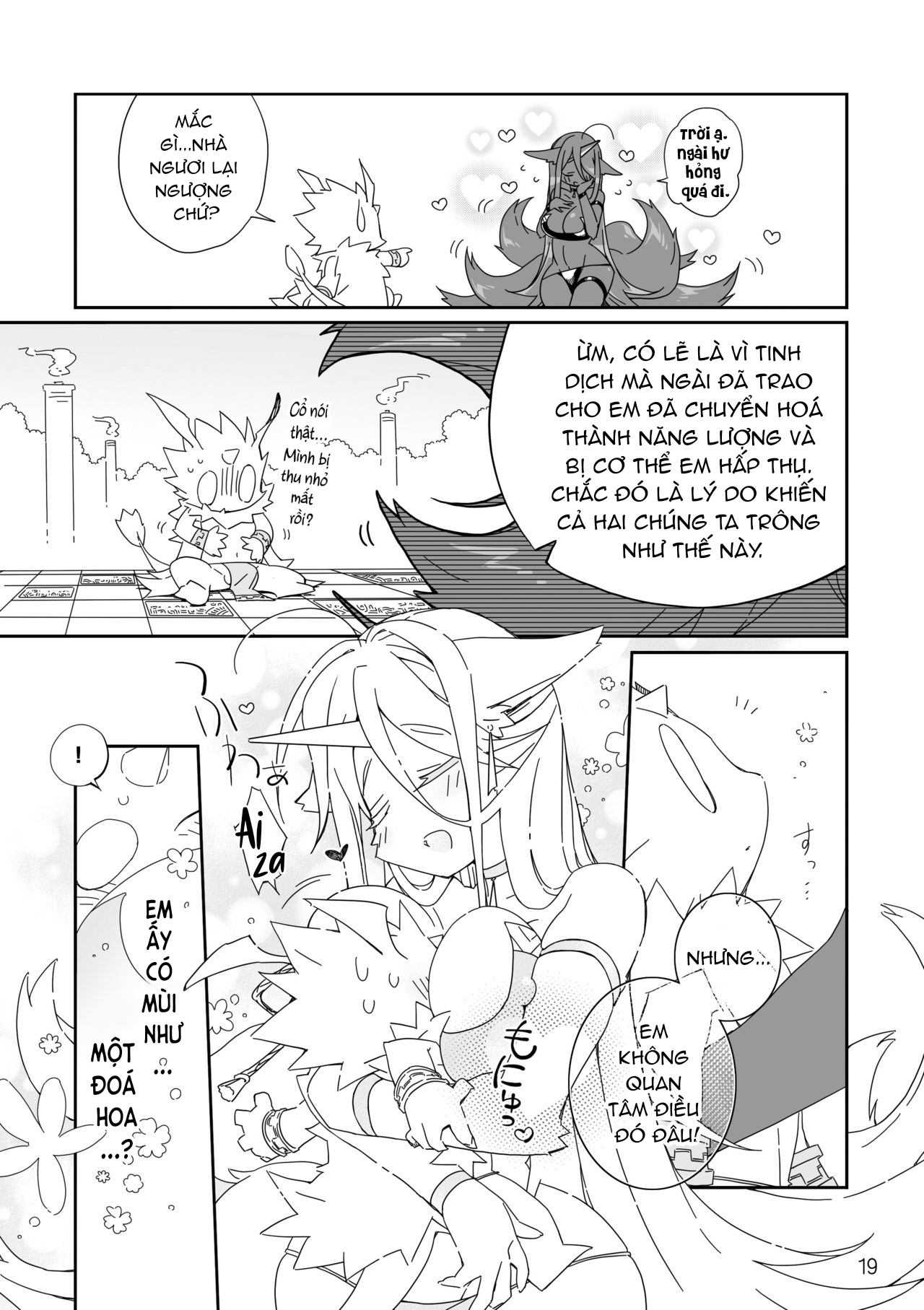 HentaiVN.net - Ảnh 19 - Sự Hiến Tế Của Đóa Hoa - Chap 1