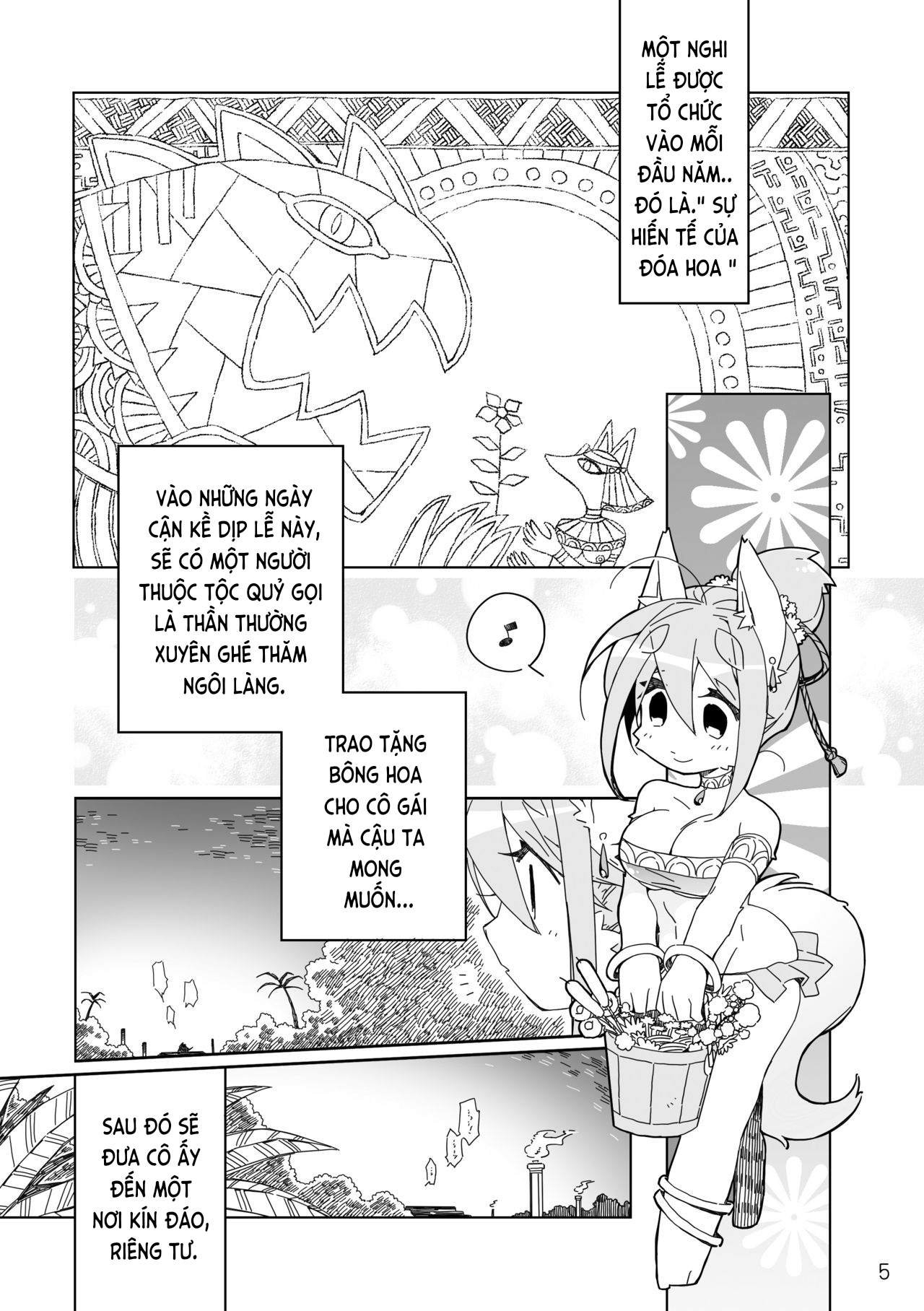HentaiVN.net - Ảnh 5 - Sự Hiến Tế Của Đóa Hoa - Chap 1