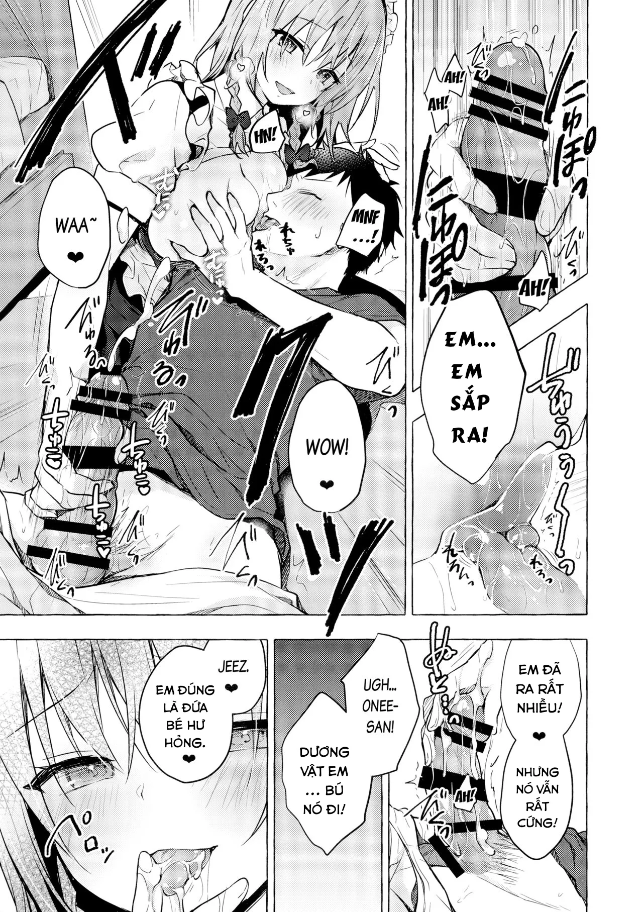 HentaiVN.net - Ảnh 10 - Tonari no Sakuya-san 3 Iyashi Maid Sakuya no Zubuzubu Gohoushi Sex (Touhou Project) - Chap 1