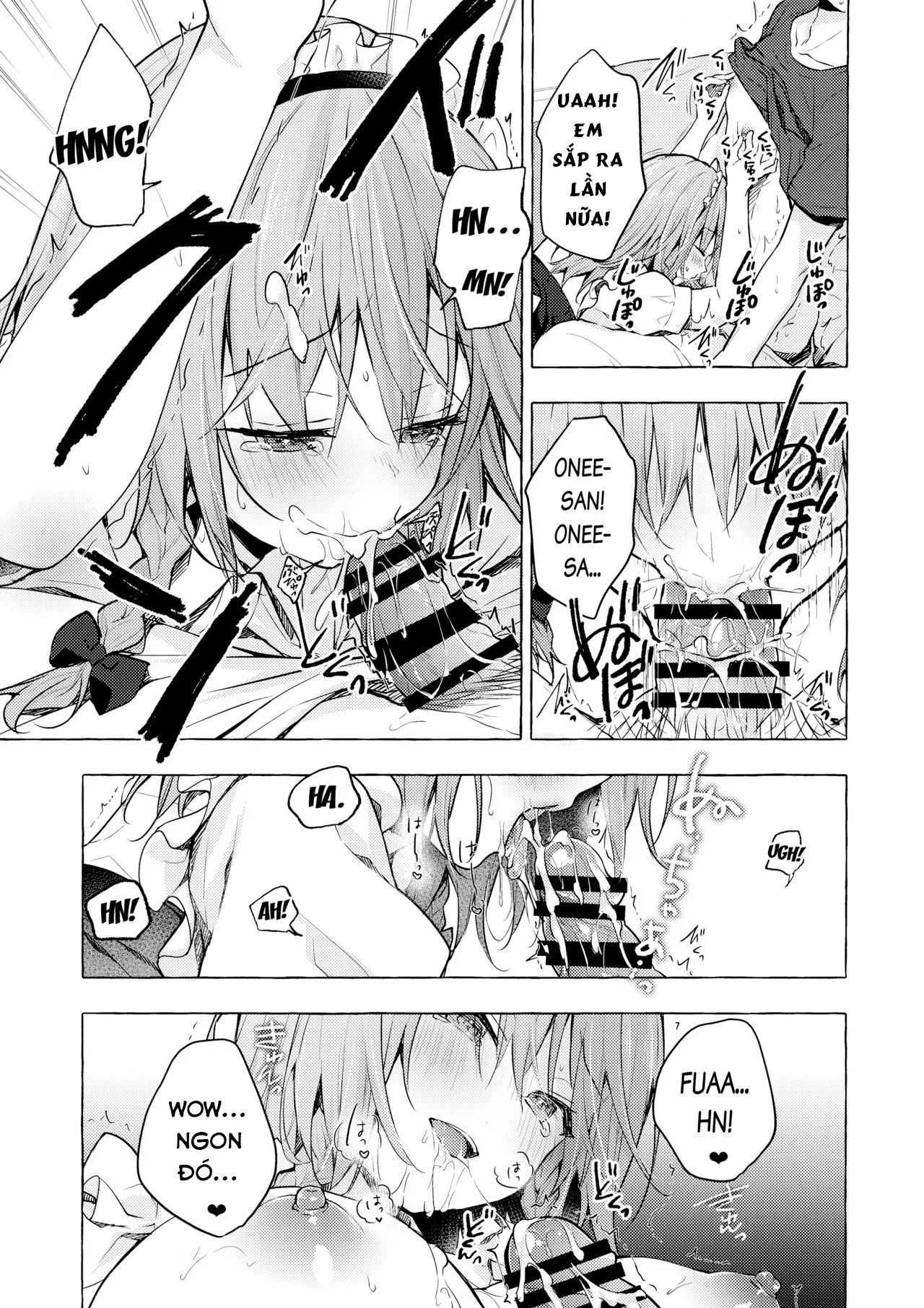 HentaiVN.net - Ảnh 12 - Tonari no Sakuya-san 3 Iyashi Maid Sakuya no Zubuzubu Gohoushi Sex (Touhou Project) - Chap 1