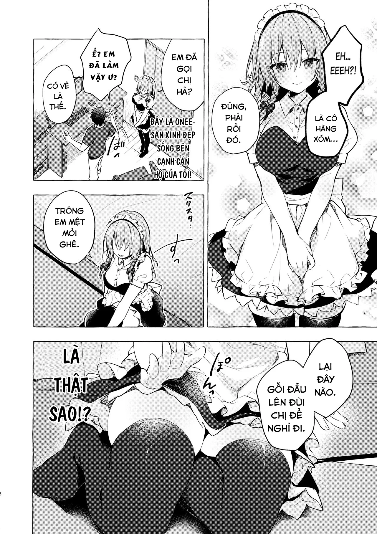 HentaiVN.net - Ảnh 7 - Tonari no Sakuya-san 3 Iyashi Maid Sakuya no Zubuzubu Gohoushi Sex (Touhou Project) - Chap 1