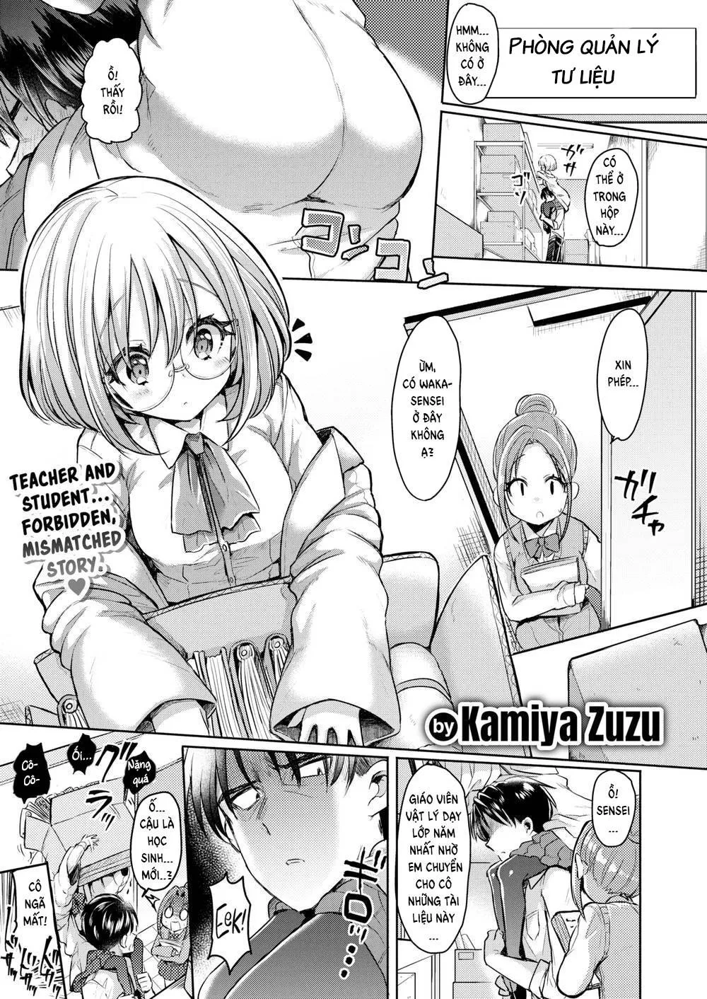 HentaiVN.net - Ảnh 1 - Don’t Go, Sensei! - Chap 1