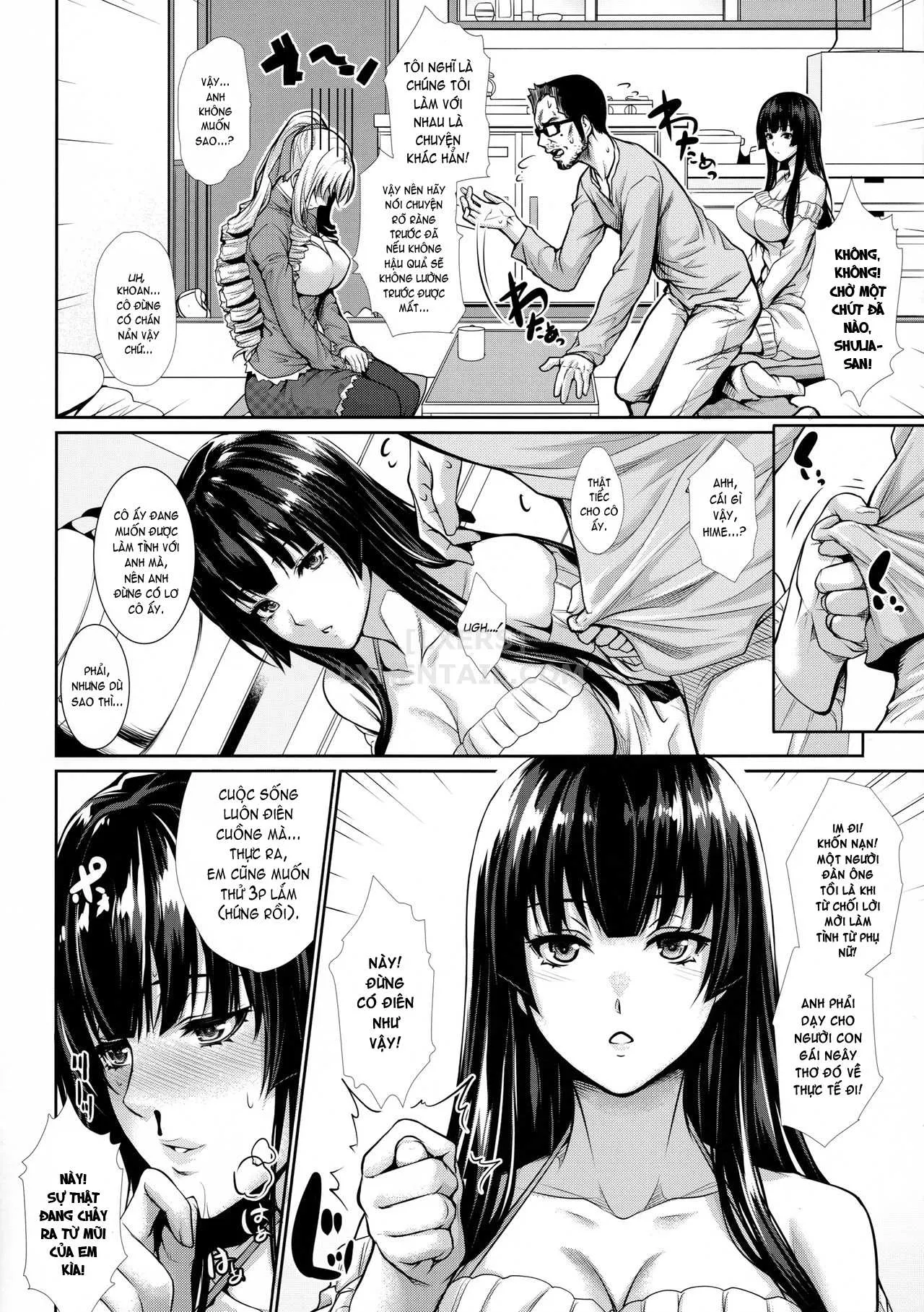 HentaiVN.net - Ảnh 8 - Yonjyouhan x Monogatari Nijoume - Chap 1
