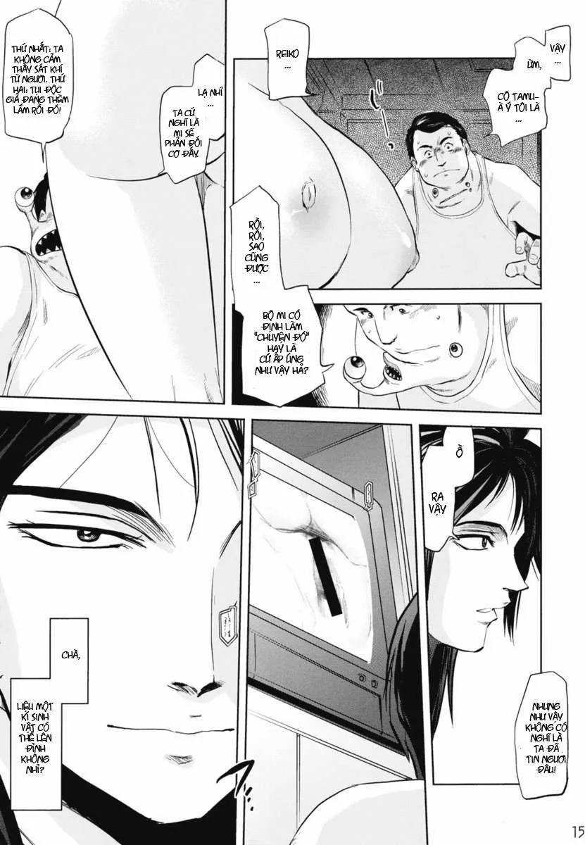 HentaiVN.net - Ảnh 14 - Tamurabon (Parasyte) - Chap 1