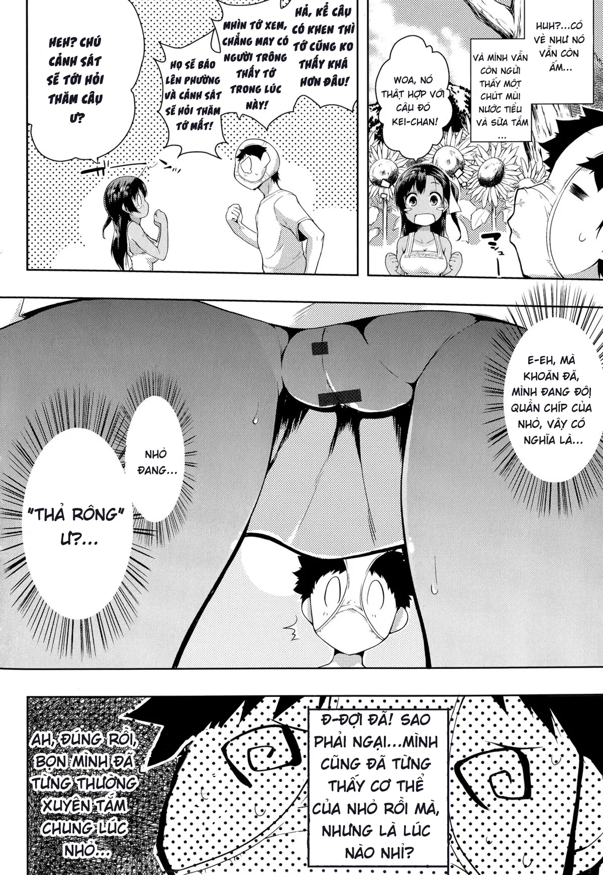 HentaiVN.net - Ảnh 7 - Natsu to Pantsu♥ [Natsu to Pantsu to Hiyake Shoujo] - Chap 1