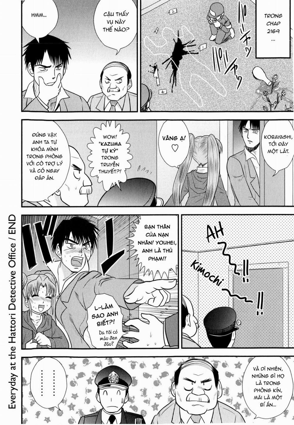 HentaiVN.net - Ảnh 19 - Everyday at the Hattori Detective Office [Hattori Tantei Jimusho no Nichijou; 服部探偵事務所の日常; Loli và văn phòng thám tử Hattori] - Chap 1