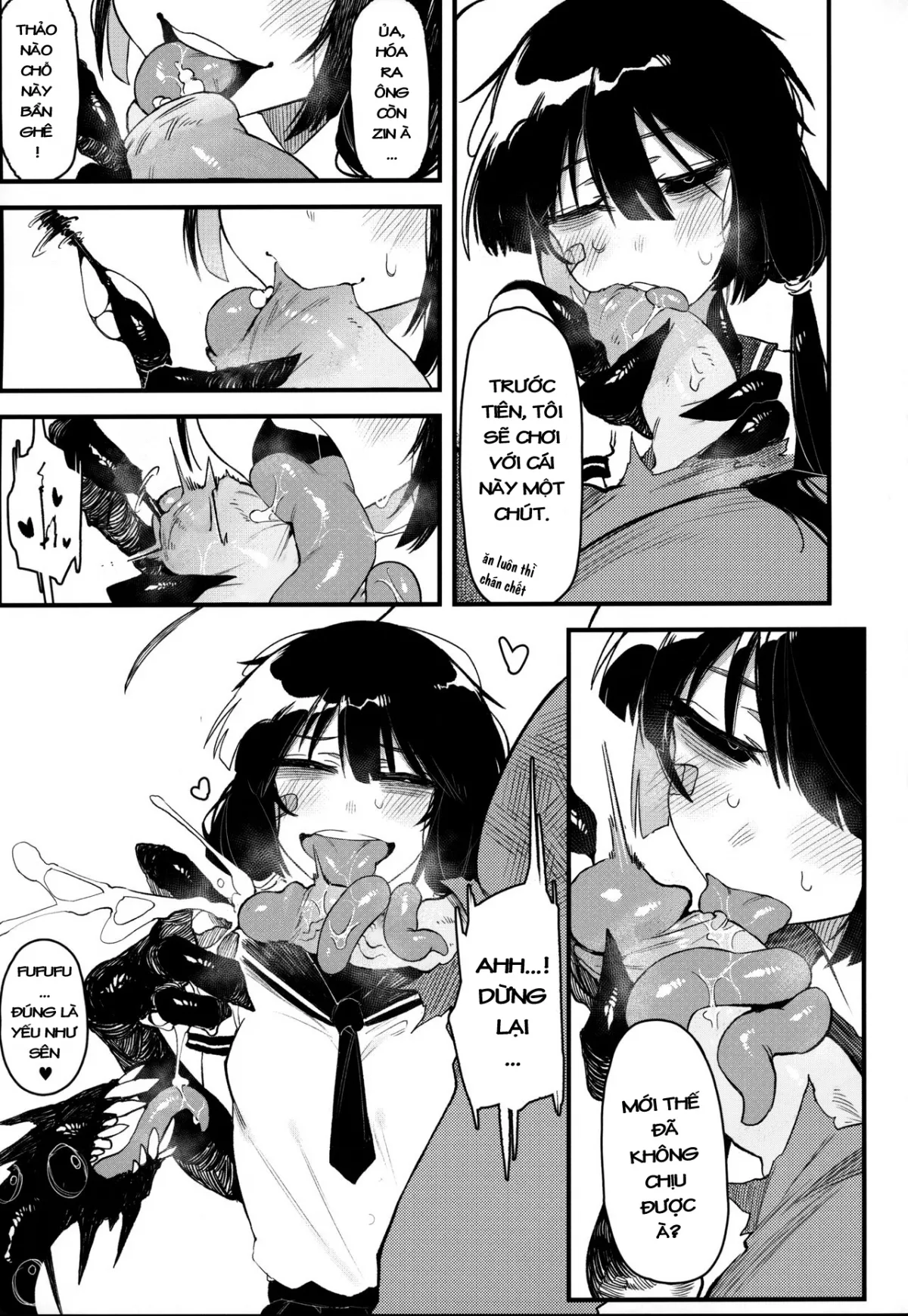 HentaiVN.net - Ảnh 8 - Hoshoku Shoujo IV [Predatory Girl 4] - Chap 1