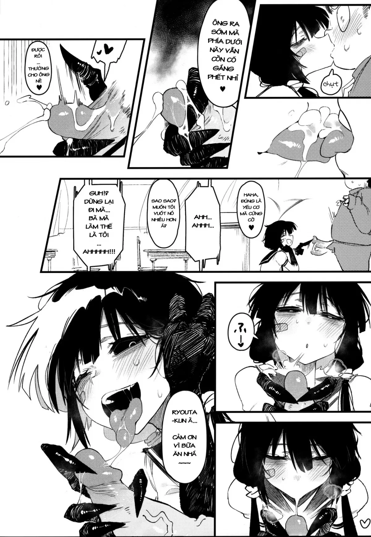 HentaiVN.net - Ảnh 9 - Hoshoku Shoujo IV [Predatory Girl 4] - Chap 1