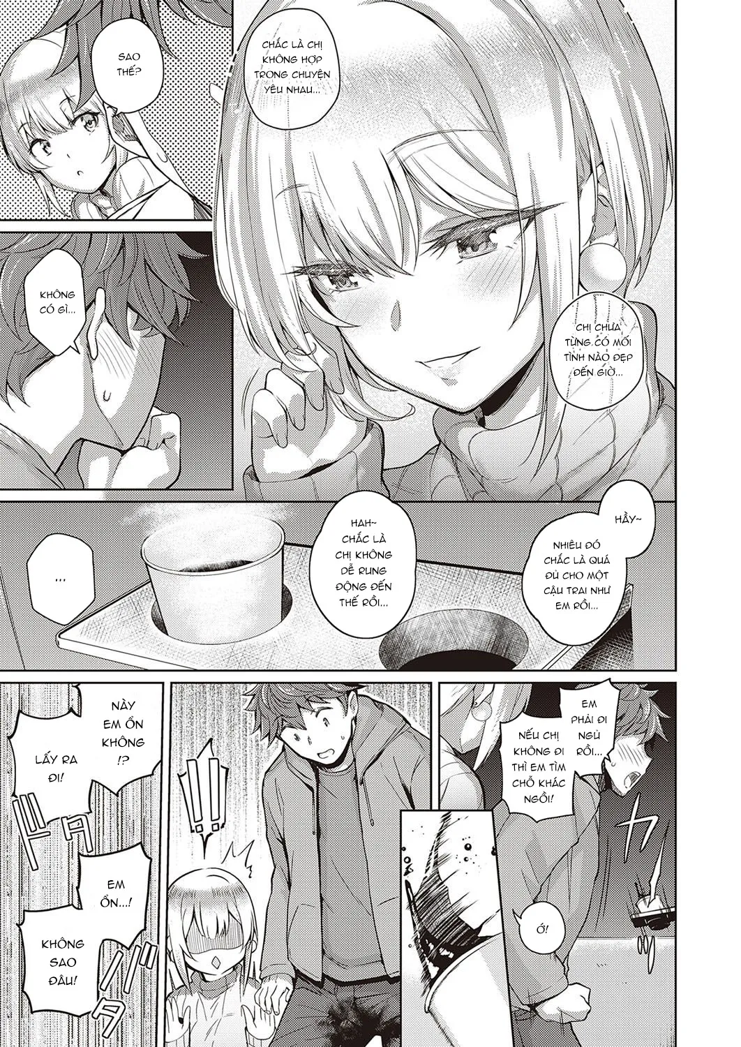 HentaiVN.net - Ảnh 6 - Cuộc gặp tình cờ [カラダの距離感;Karada no Kyorikan] - Chap 1