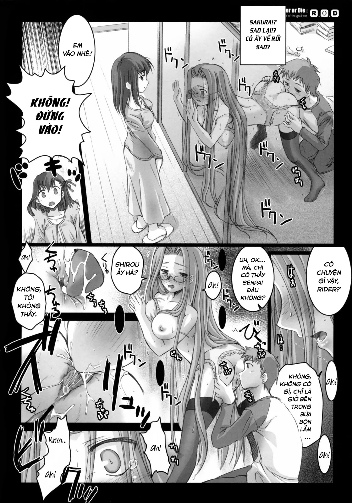 HentaiVN.net - Ảnh 10 - R.O.D -Rider or Die- (Fate/Hollow Ataraxia) - Chap 1