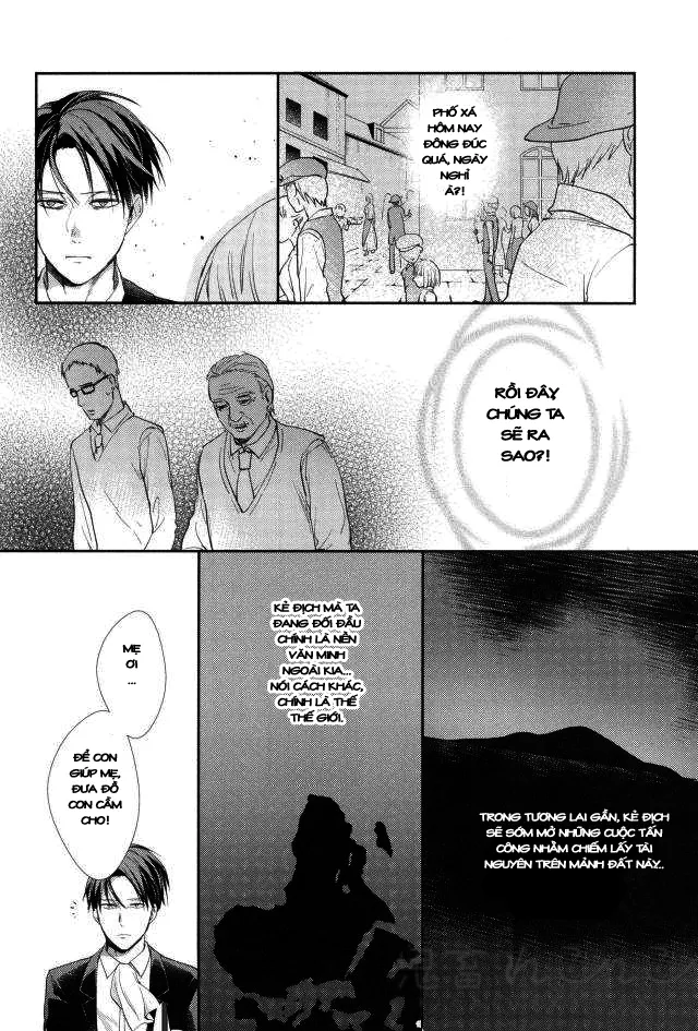 HentaiVN.net - Ảnh 20 - Ánh sáng phía bên kia (Shingeki no Kyojin) [Kanata no hikari] - Chap 1