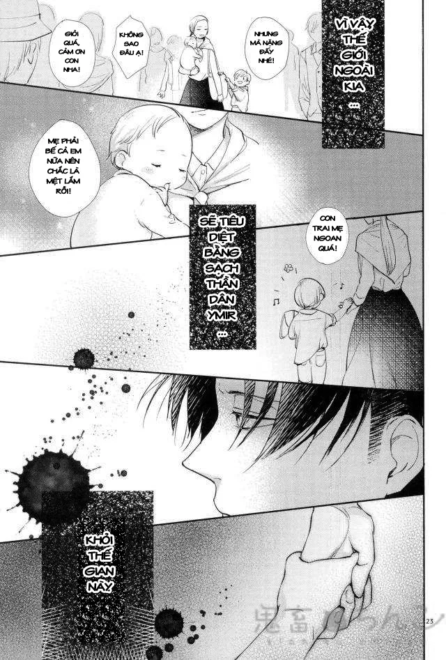 HentaiVN.net - Ảnh 21 - Ánh sáng phía bên kia (Shingeki no Kyojin) [Kanata no hikari] - Chap 1