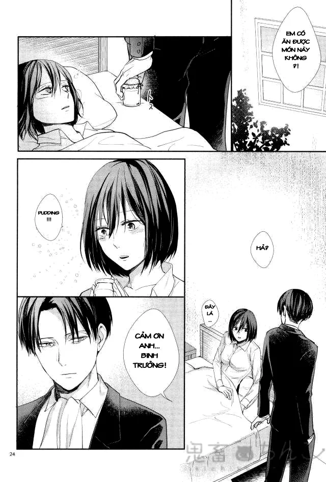 HentaiVN.net - Ảnh 22 - Ánh sáng phía bên kia (Shingeki no Kyojin) [Kanata no hikari] - Chap 1