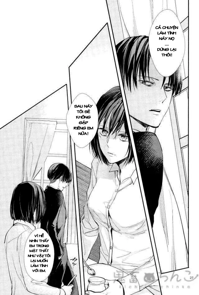 HentaiVN.net - Ảnh 25 - Ánh sáng phía bên kia (Shingeki no Kyojin) [Kanata no hikari] - Chap 1