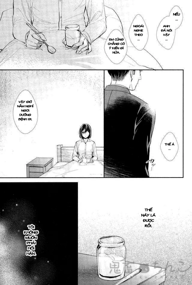 HentaiVN.net - Ảnh 27 - Ánh sáng phía bên kia (Shingeki no Kyojin) [Kanata no hikari] - Chap 1