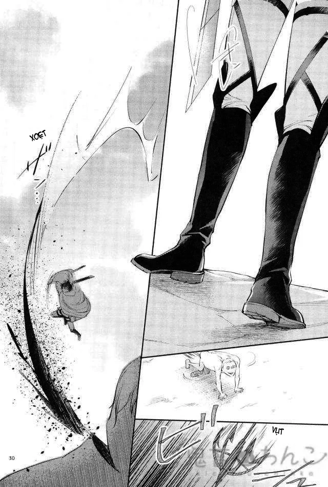 HentaiVN.net - Ảnh 28 - Ánh sáng phía bên kia (Shingeki no Kyojin) [Kanata no hikari] - Chap 1