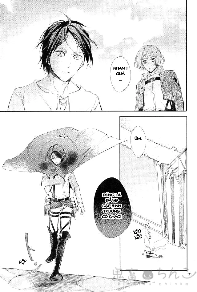 HentaiVN.net - Ảnh 29 - Ánh sáng phía bên kia (Shingeki no Kyojin) [Kanata no hikari] - Chap 1