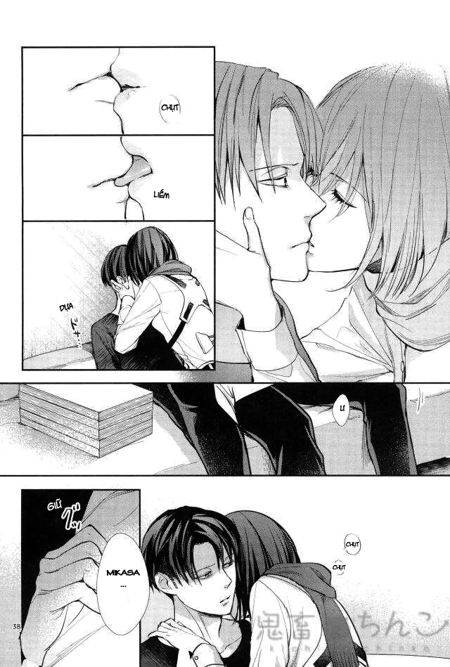 HentaiVN.net - Ảnh 36 - Ánh sáng phía bên kia (Shingeki no Kyojin) [Kanata no hikari] - Chap 1