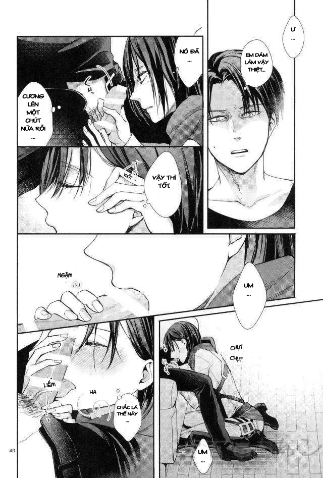 HentaiVN.net - Ảnh 38 - Ánh sáng phía bên kia (Shingeki no Kyojin) [Kanata no hikari] - Chap 1