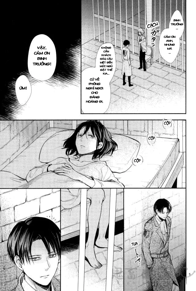 HentaiVN.net - Ảnh 3 - Ánh sáng phía bên kia (Shingeki no Kyojin) [Kanata no hikari] - Chap 1