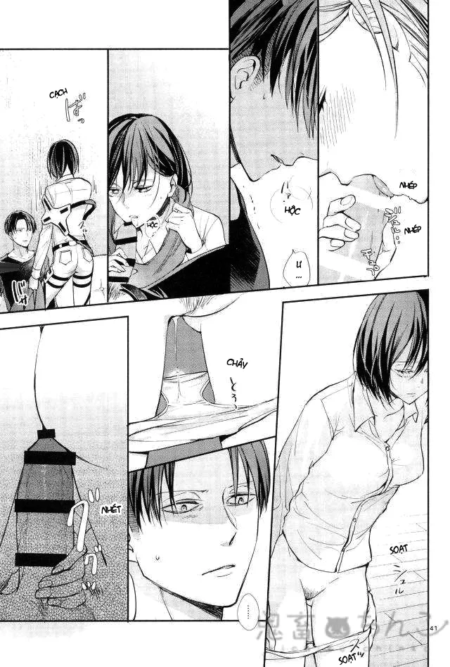 HentaiVN.net - Ảnh 39 - Ánh sáng phía bên kia (Shingeki no Kyojin) [Kanata no hikari] - Chap 1