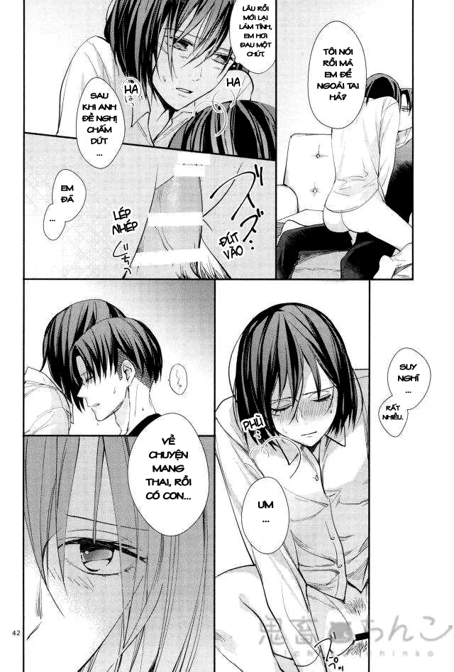 HentaiVN.net - Ảnh 40 - Ánh sáng phía bên kia (Shingeki no Kyojin) [Kanata no hikari] - Chap 1