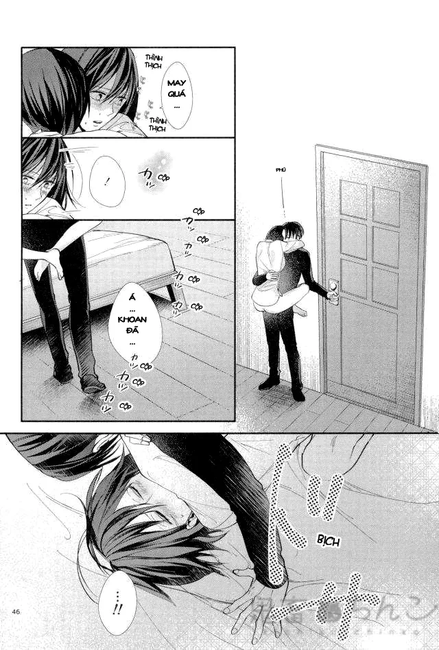 HentaiVN.net - Ảnh 44 - Ánh sáng phía bên kia (Shingeki no Kyojin) [Kanata no hikari] - Chap 1