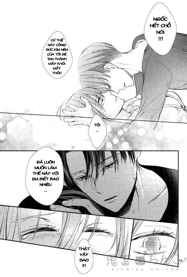 HentaiVN.net - Ảnh 47 - Ánh sáng phía bên kia (Shingeki no Kyojin) [Kanata no hikari] - Chap 1