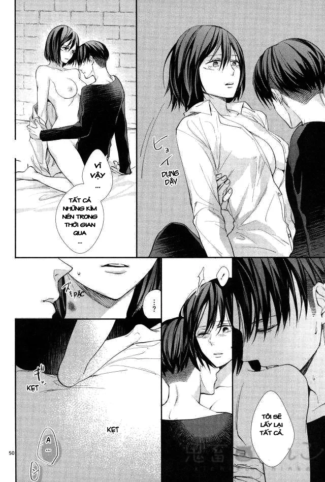 HentaiVN.net - Ảnh 48 - Ánh sáng phía bên kia (Shingeki no Kyojin) [Kanata no hikari] - Chap 1