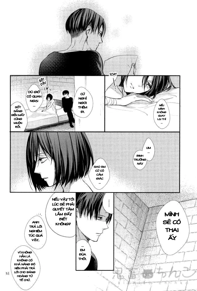 HentaiVN.net - Ảnh 50 - Ánh sáng phía bên kia (Shingeki no Kyojin) [Kanata no hikari] - Chap 1